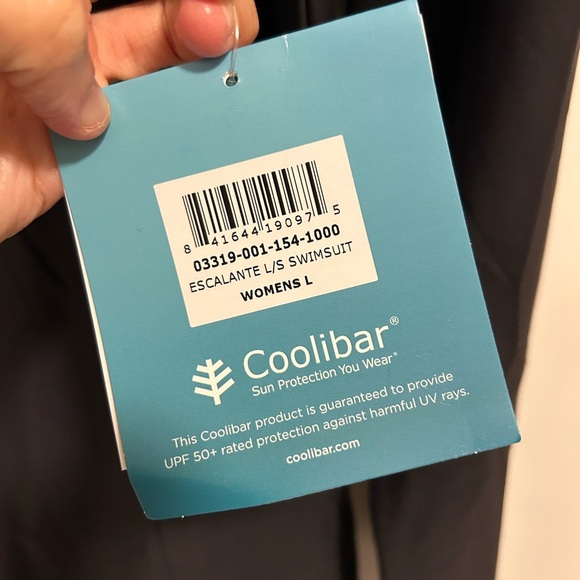 Coolibar Women's Escalante Long Sleeve Swimsuit upf 50+ - Picture 6 of 11